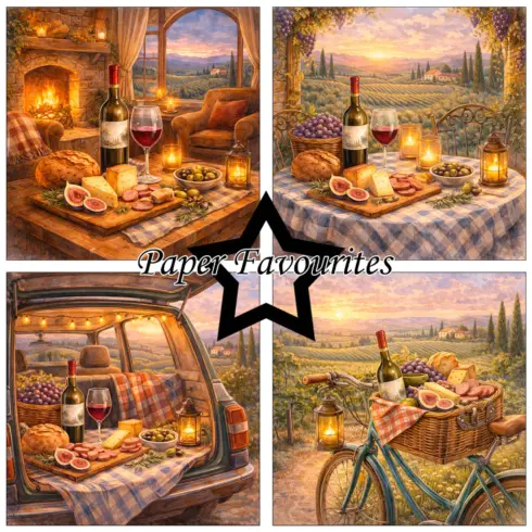Paper Favourites Provence paperilajitelma1