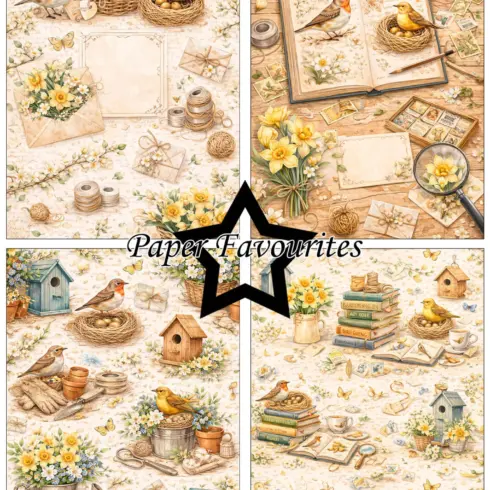 Paper Favourites – Bird Nest paperilajitelma