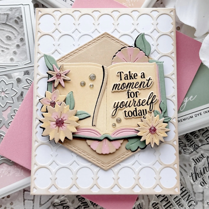 Pinkfresh Studio stanssi – Artful Foundations FLORAL TALE - Image 5