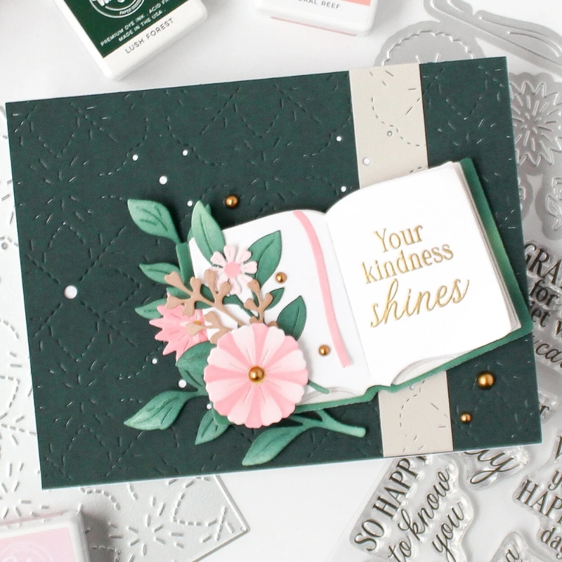 Pinkfresh Studio stanssi – Artful Foundations FLORAL TALE - Image 2