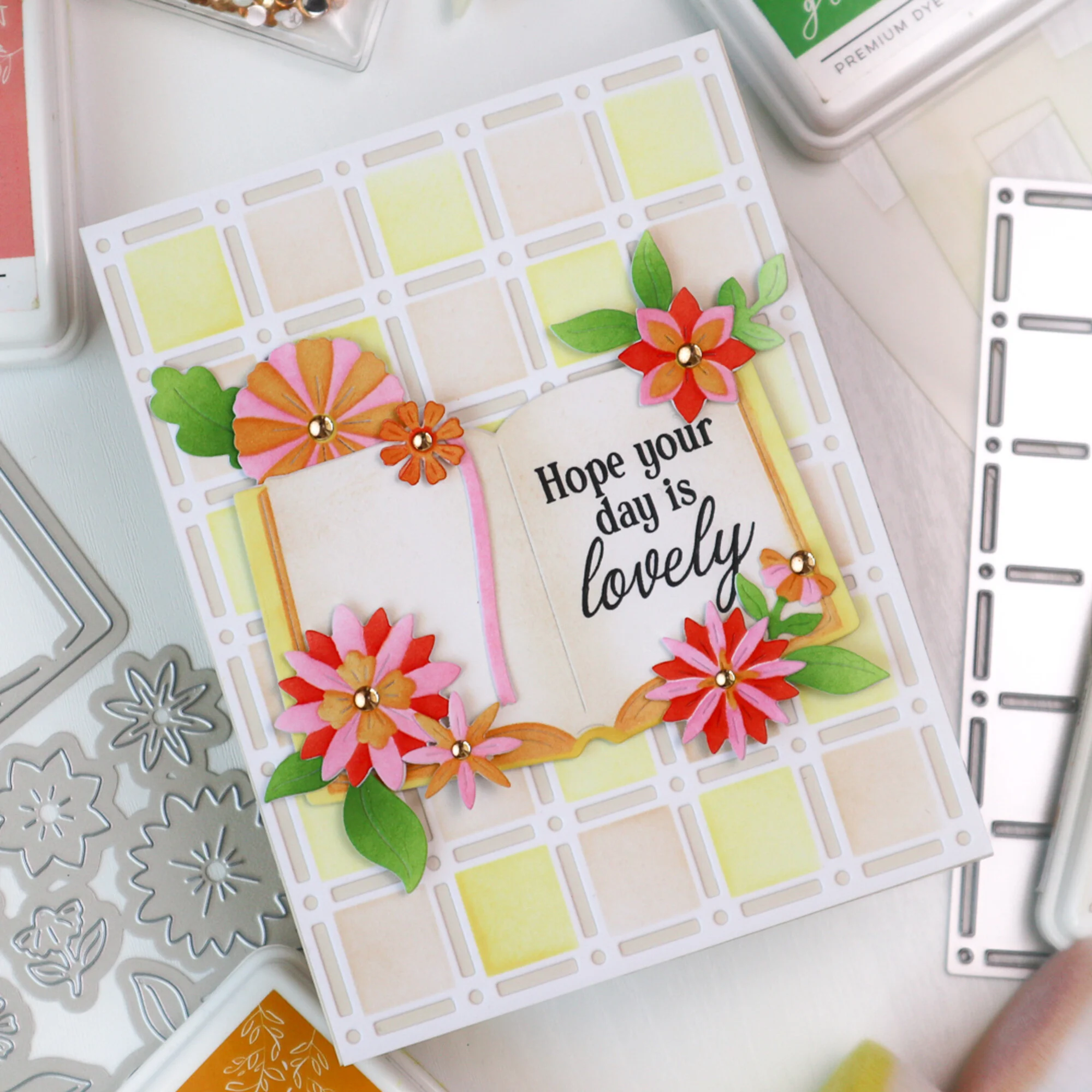 Pinkfresh Studio stanssi – Artful Foundations FLORAL TALE - Image 6