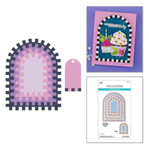 Spellbinders COLOR BLOCK ACCENT ARCHES