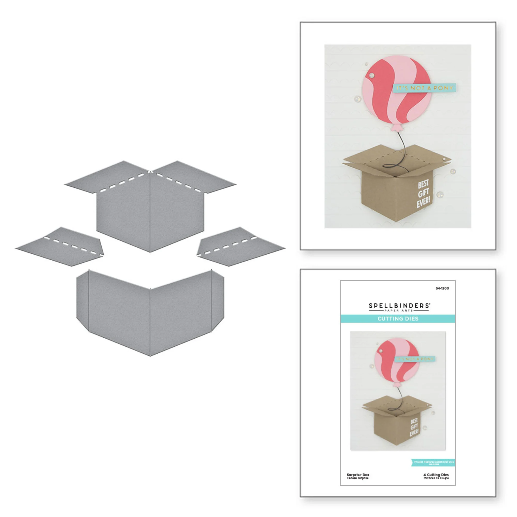 Spellbinders stanssi – SURPRISE BOX - Image 8