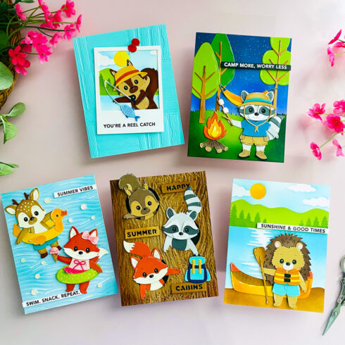 Spellbinders stanssi – Summer Camp TRAILSIDE TRIO5