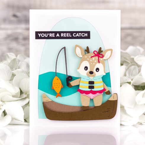Spellbinders stanssi – Summer Camp WOODLAND TRIO