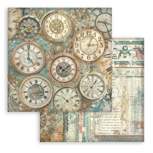 Stamperia Gardens of Time Backgrounds paperilajitelma2
