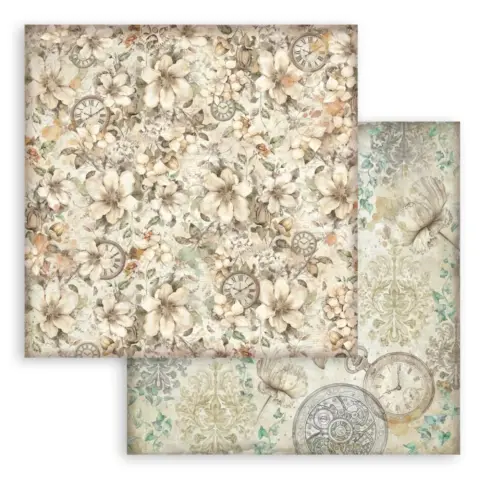 Stamperia Gardens of Time Backgrounds paperilajitelma6