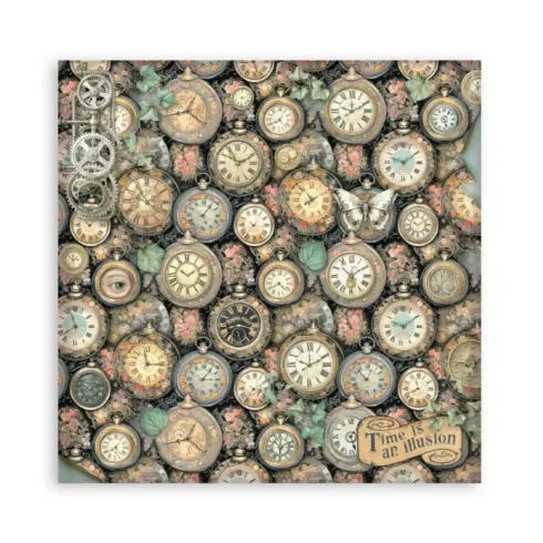 Stamperia Gardens of Time Maxi paperilajitelma11
