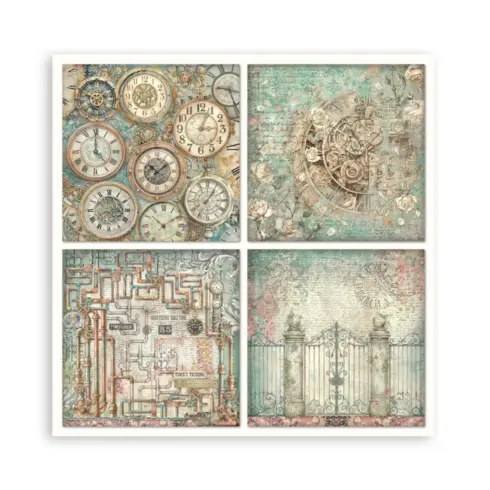 Stamperia Gardens of Time Maxi paperilajitelma6