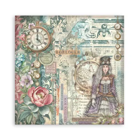 Stamperia Gardens of Time Maxi paperilajitelma8