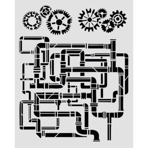 Stamperia – Gardens of Times Tubes sapluuna 20 x 25 cm