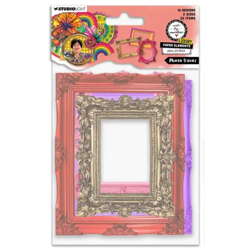Studio Light Art By Marlene – Luxury Paper Elements Photo Frames kehykset (32 kpl)