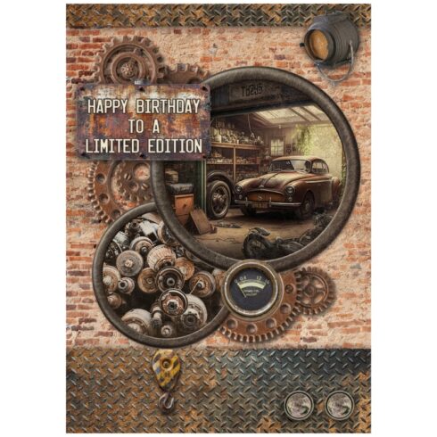 Studio Light Card Making Paper Pad Gearheads Workshop lehtio A4 4