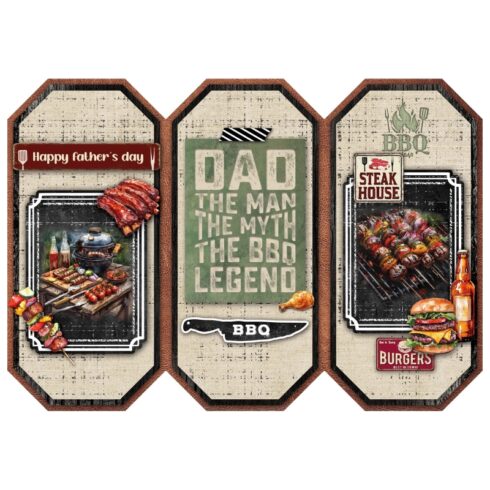 Studio Light Die Cut Designer Paper Pad BBQ Party lehtio A4 12