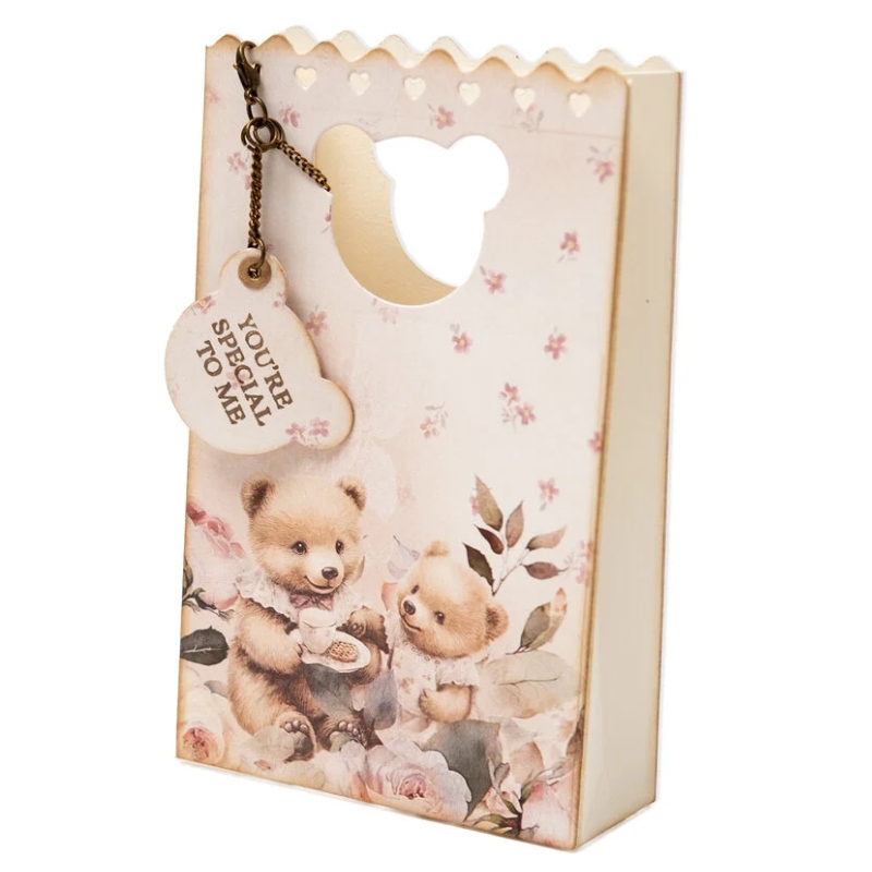 Studio Light stanssi – Teddy’s Tea Time BEAR GIFT BAG