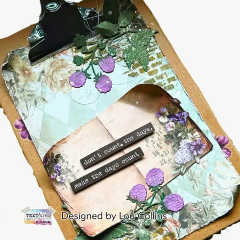 TEXTures stanssi – Beneath the Brambles CLIPBOARD COVERINGS VOL.II