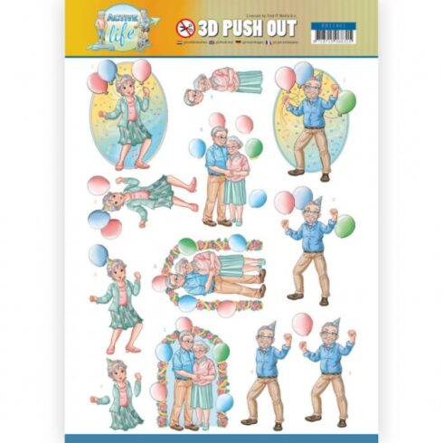 Yvonne Creations 3D-arkki – Active Life Party Together