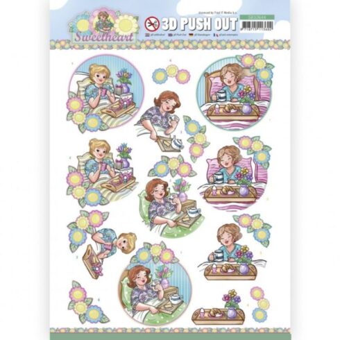Yvonne Creations 3D-arkki – Sweetheart Breakfast
