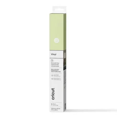 Cricut Vinyl Glow-in-the-Dark (GITD) – Vinyyli 12" Removable
