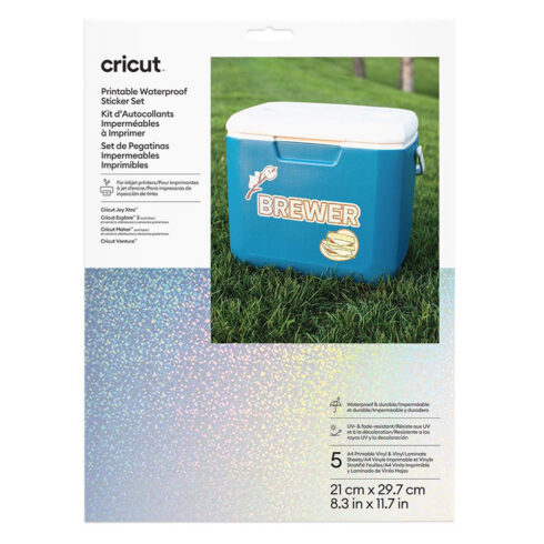 Cricut Printable Waterproof Sticker Set