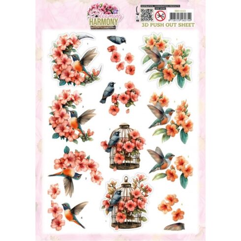Berrie’s Beauties 3D-arkki Blooming Harmony Serenade