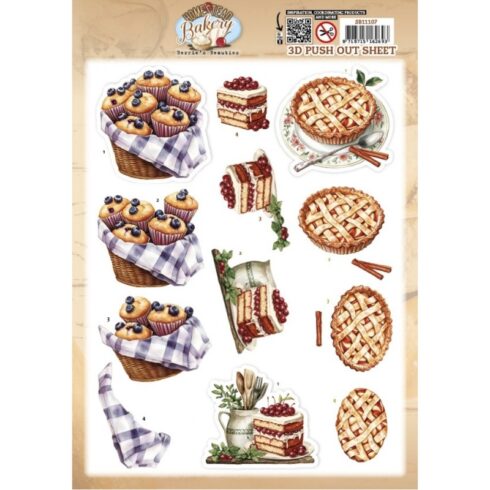 Berrie’s Beauties 3D-arkki – Homestead Bakery Bake Bites