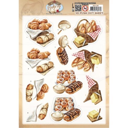 Berrie’s Beauties 3D-arkki Homestead Bakery Fresh Basket