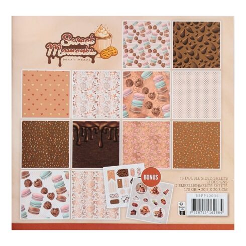 Berrie’s Beauties Paper Pack – Sweet Moments paperilehtiö 20 x 20 cm