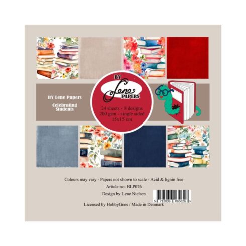 By Lene Papers Celebrating Students paperilajitelma 15 x 15 cm
