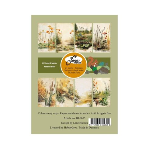 By Lene Papers Natures Best paperilajitelma A6