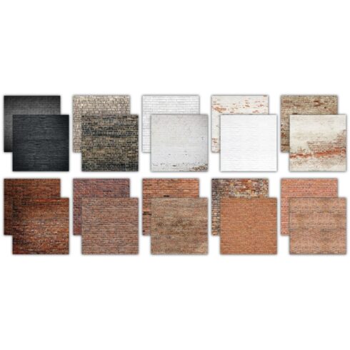 Craft Consortium Brick Textures 2 paperilehtio 2