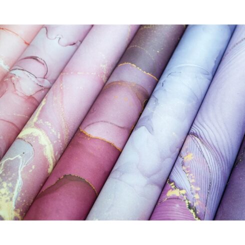 Craft Consortium Ink Drops Rose 2 paperilehtio 3