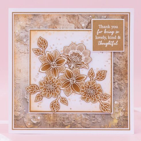Crafters Companion Antique Lace paperilehtio 2