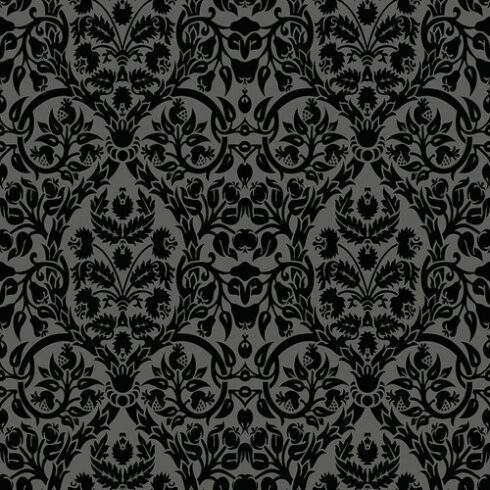 Crafters Companion Pearl Flocked Damask samettihelmiaispaperi5