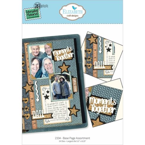 Elizabeth Craft Designs stanssi – Memory Binder BASE PAGE ASSORTMENT