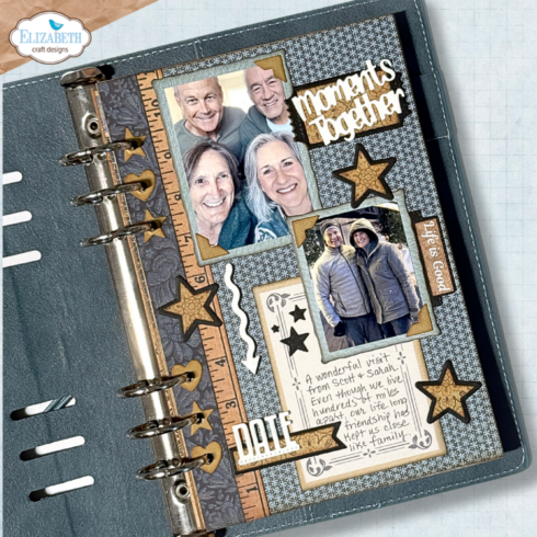 Elizabeth Craft Designs stanssi – Memory Binder BASE PAGE ASSORTMENT1
