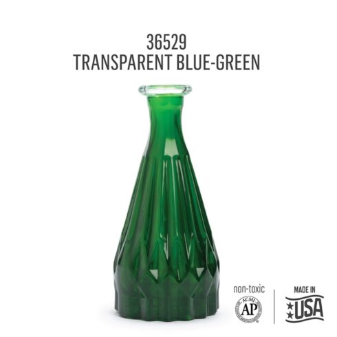 Folkart Murano Glass Paint Transparent Blue Green – Lasimaali 59ml
