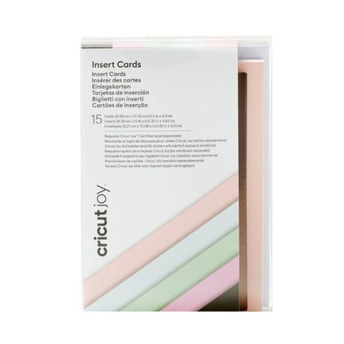 Korttipohjalajitelma R10 - Cricut Insert Cards Macarons Sampler (15 kpl)
