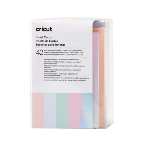 Korttipohjalajitelma R10 - Cricut Insert Cards Princess Sampler (42 kpl)