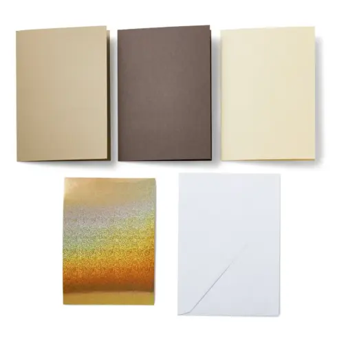 Korttipohjalajitelma R10 Cricut Joy Cutaway Cards Neutrals Sampler