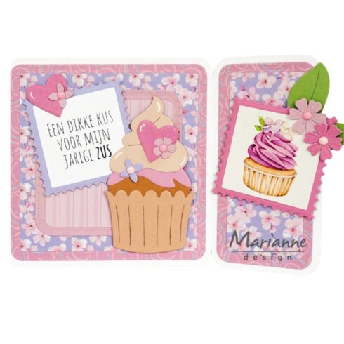 Marianne Design Stamps Coffee Tea korttikuvat 20 kpl 3