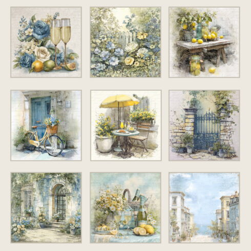 Reprint Summer Meadow paperilajitelma10