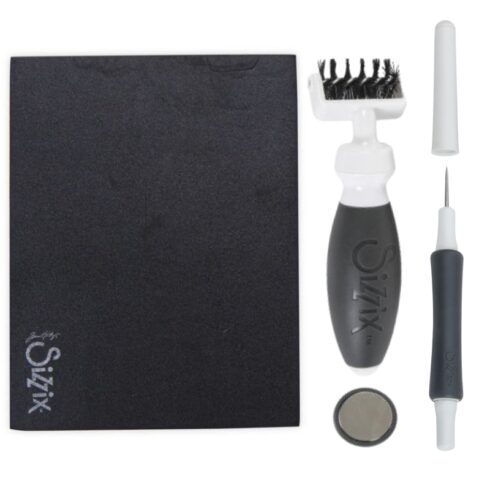 Sizzix Die Brush & Die Pick Accessory Kit Putsaustyökalusetti stansseille