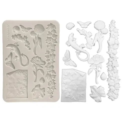 Stamperia All Around Flowers and Leaves Silicon Mould muotti