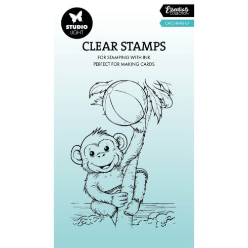 Studio Light Coloring Clear Stamp – Catching Up leimasin