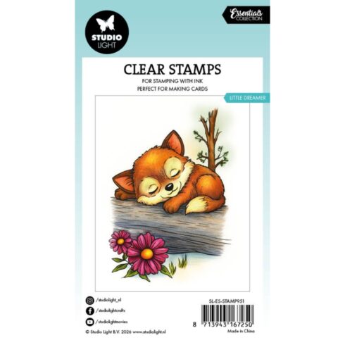 Studio Light Coloring Clear Stamp Little Dreamer leimasin 1