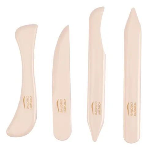 Vaessen Creative Bone Folder Set Taittelutyökalut (taittoluu) (4 kpl)