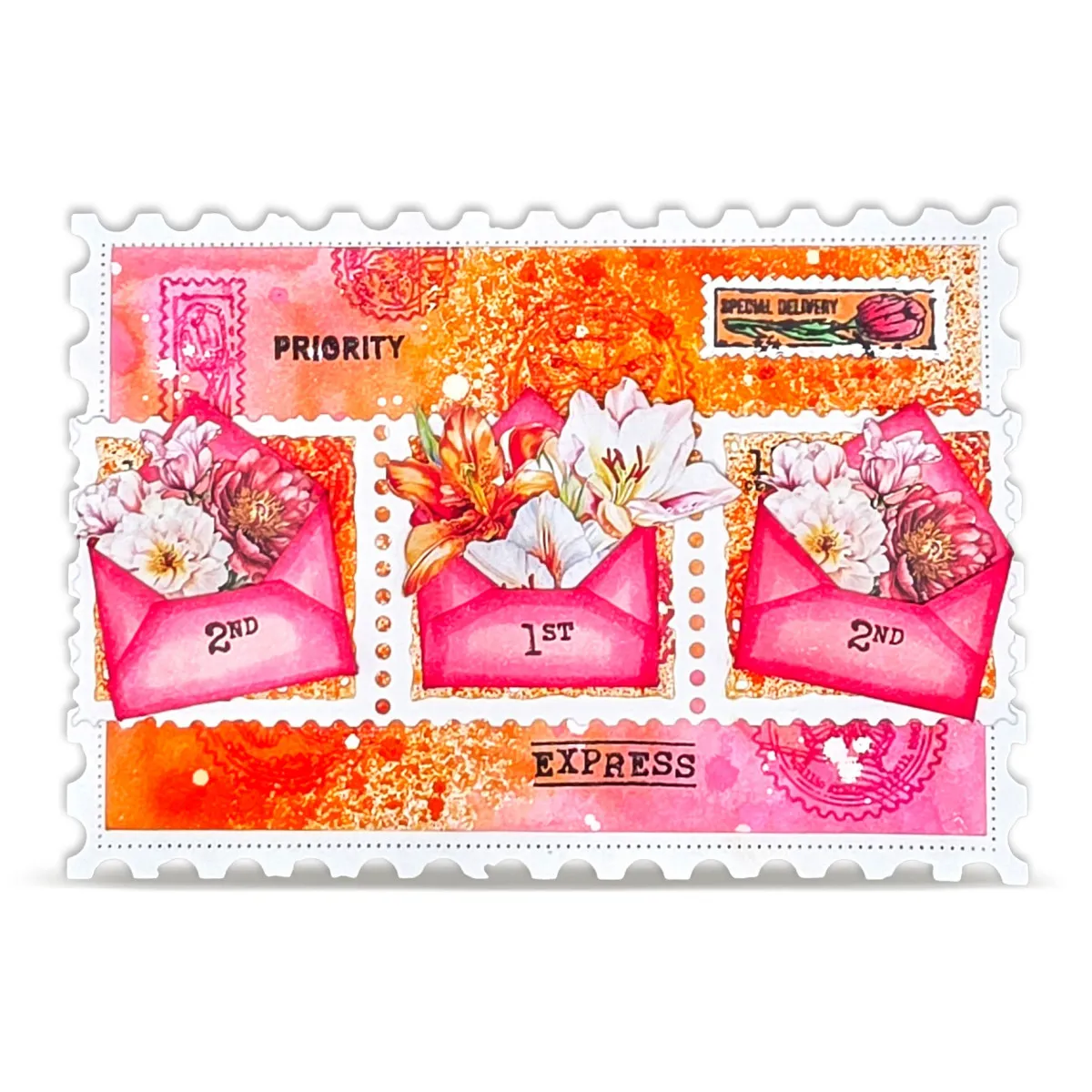 AALL & Create Stamp – Post & Ink Postal Bits leimaisinsetti A7 - Image 5