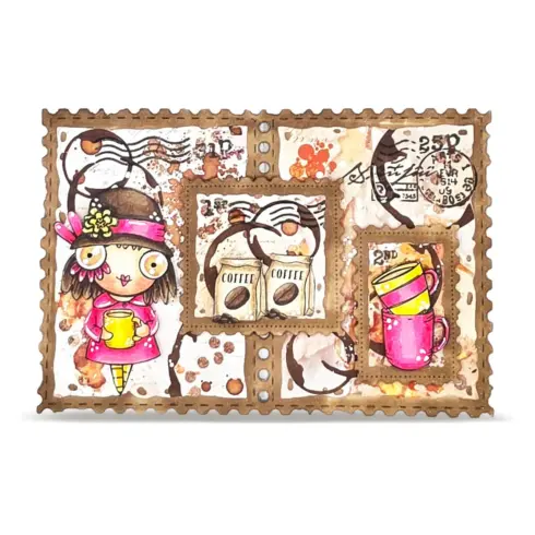 AALL Create Stamp Post Ink Postal Bits leimaisinsetti 4