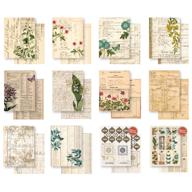 Arden Creative Studio Vintage Makers Ledger Essentials paperilajitelma